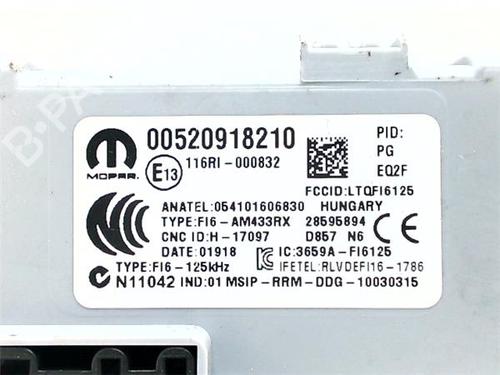 Electronic module FIAT 500 C (312_) 1.2 (312CXA1A, 312AXA1A) | BP38384872M83 - Image 5
