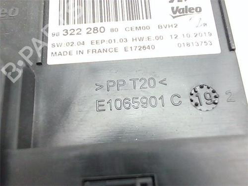 Electronic module CITROËN JUMPY III Bus (V_) 1.5 BlueHDi 120 | BP38376644M83 - Image 5