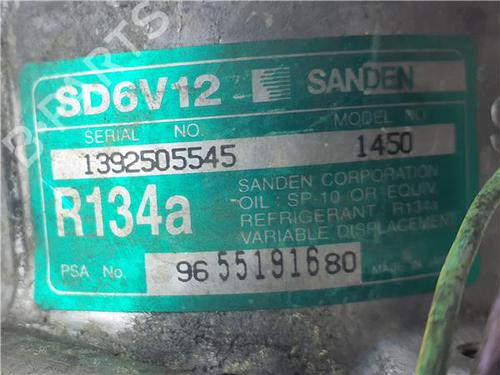 AC compressor CITROËN C3 II (SC_) 1.4 HDi 70 (SC8HZC, SC8HR0, SC8HP4) | BP39434715M34 - Image 2