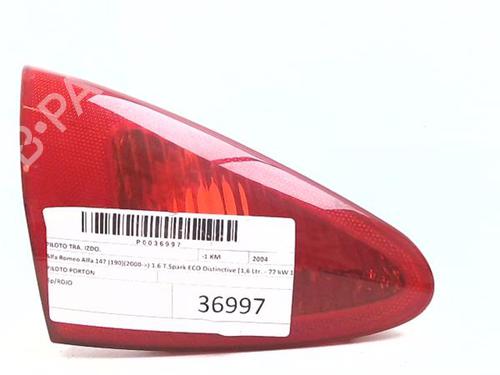 Used Left taillight Left taillight ALFA ROMEO 147 (937_) 1.6 16V T.SPARK ECO (937.AXA1A, 937.BXA1A) (105 hp) 38403032 38403032