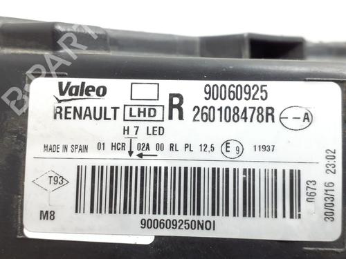 Right headlight RENAULT MEGANE IV Hatchback (B9A/M/N_) 1.2 TCe 130 (B9MR) | BP39104748C29 - Image 5