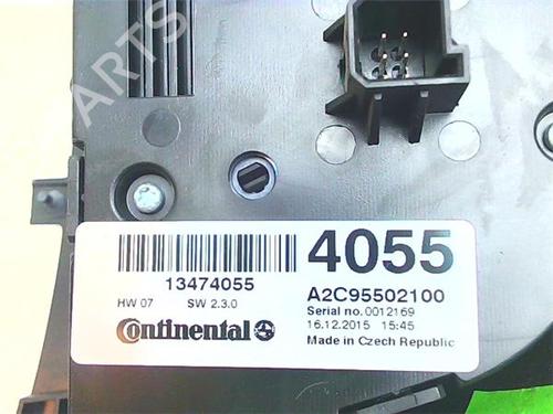 Climate control OPEL ZAFIRA TOURER C (P12) 1.6 CDTI (75) | BP38399387I5 - Image 2