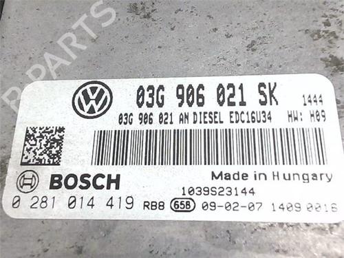 Control unit SEAT ALTEA (5P1) 1.9 TDI | BP38376203M11 - Image 2