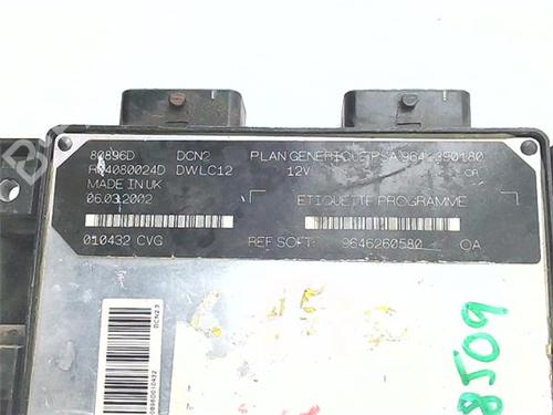 Control unit CITROËN C-ELYSEE (DD_) 1.5 BlueHDi 100 | BP38400348M11 - Image 3