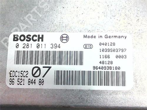 Control unit CITROËN C5 I (DC_) 2.2 HDi (DC4HXB, DC4HXE) | BP39961892M11 - Image 4