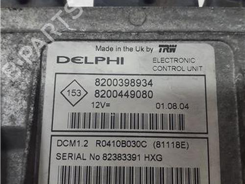 Control unit RENAULT MODUS / GRAND MODUS (F/JP0_) 1.5 dCi (FP0D, JP0D) | BP38367310M11 - Image 2