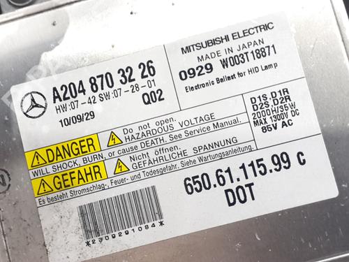 Right headlight MERCEDES-BENZ GLK-CLASS (X204) 220 CDI 4-matic (204.984, 204.997) | BP40560732C29 - Image 8