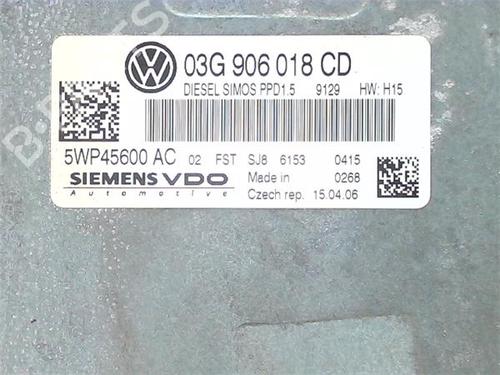 Control unit VW PASSAT B6 (3C2) 2.0 TDI 16V | BP38380933M11 - Image 2