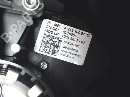Headlight switch MERCEDES-BENZ E-CLASS (W212) E 250 CDI / BlueTEC (212.003, 212.004) | BP38382358I24 - Image 8