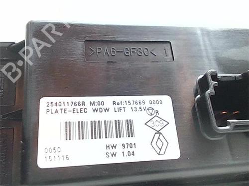 Left front window switch RENAULT KADJAR (HA_, HL_) 1.5 dCi 110 (HLA3) | BP38711199I27  - Image 5