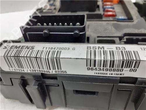 Fuse box CITROËN C5 I (DC_) 1.8 16V (DC6FZB, DC6FZE) | BP40087385E1 - Image 2