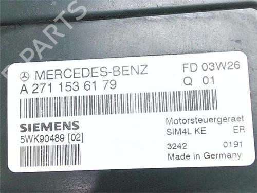 Engine control unit (ECU) MERCEDES-BENZ C-CLASS (W203) C 180 Kompressor (203.046) | BP38395966M57 - Image 3