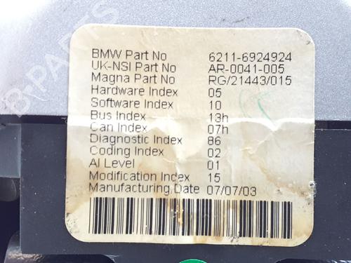 Electronic module MINI MINI (R50, R53) One | BP38651688M83 - Image 6