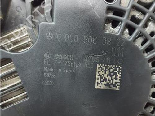 Alternator MERCEDES-BENZ A-CLASS (W176) A 180 CDI / d (176.012) | BP38366784M7 - Image 2