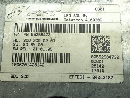 Engine control unit (ECU) FIAT PUNTO (199_) 1.4 Natural Power | BP38400268M57  - Image 5