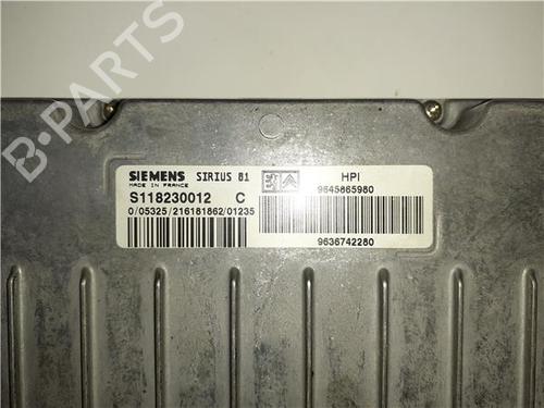 Control unit CITROËN C5 I (DC_) 2.0 16V HPi (DCRLZB) | BP39961854M11 - Image 2