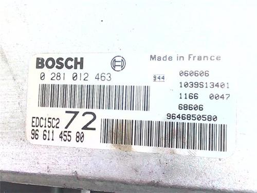 Control unit CITROËN C8 (EA_, EB_) 2.0 HDi | BP38394387M11 - Image 3