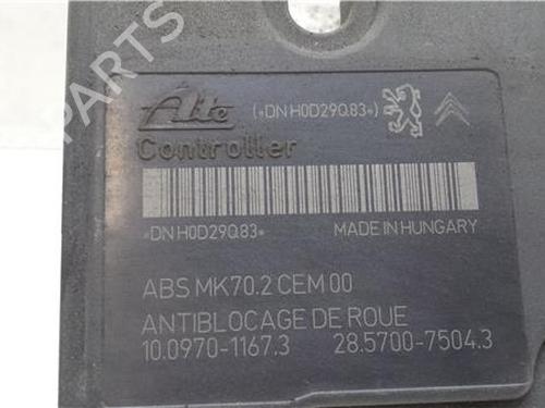 ABS pump CITROËN C3 II (SC_) 1.4 HDi 70 (SC8HZC, SC8HR0, SC8HP4) | BP39434591M43 - Image 2