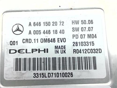 Control unit MERCEDES-BENZ C-CLASS (W204) C 220 CDI (204.008) | BP38383697M11 - Image 4