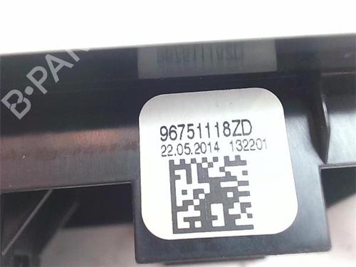 Right front window switch PEUGEOT 2008 I (CU_) 1.6 HDi | BP38385115I26 - Image 5