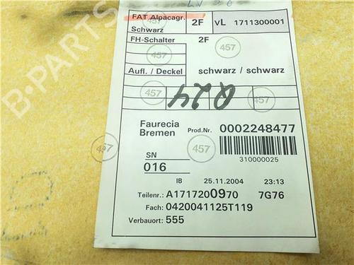 Front left panel MERCEDES-BENZ SLK (R171) 200 Kompressor (171.442) | BP38371454C58 - Image 2