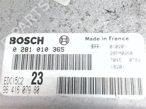 Control unit CITROËN C5 I (DC_) 2.0 HDi (DCRHZB, DCRHZE) | BP39956094M11 - Image 6