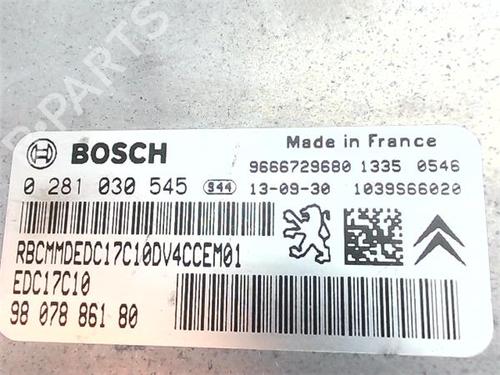 Control unit CITROËN C3 II (SC_) 1.4 HDi 70 (SC8HZC, SC8HR0, SC8HP4) | BP39961841M11 - Image 2