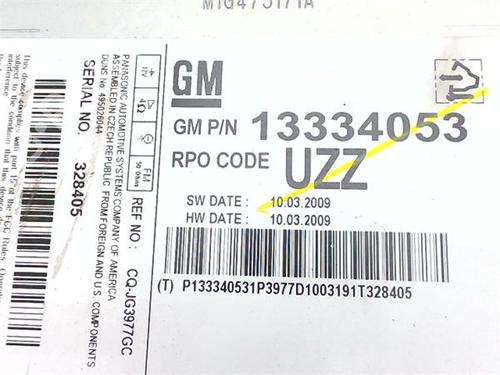 Radio OPEL ASTRA J Saloon 1.7 CDTI (69) | BP38386871E6 - Image 5