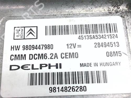 Control unit CITROËN GRAND C4 SPACETOURER (3A_, 3E_) 1.2 PureTech 130 | BP38385162M11 - Image 2