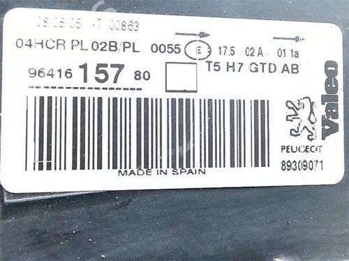 Left headlight PEUGEOT 307 CC (3B) 2.0 16V | BP38389741C28 - Image 8