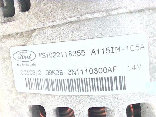 Alternator FORD FOCUS II Convertible 1.6 | BP38397050M7 - Image 3