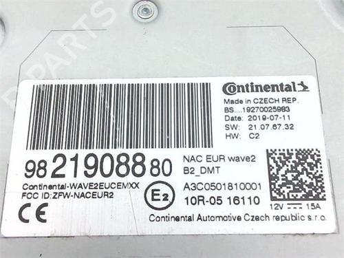 Radio CITROËN C3 III (SX) 1.5 BlueHDi 100 (SXYHYP, SXYHTU) | BP40085818E6 - Image 5