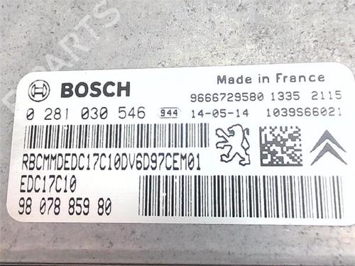 Control unit PEUGEOT 2008 I (CU_) 1.6 HDi | BP38384763M11 - Image 3
