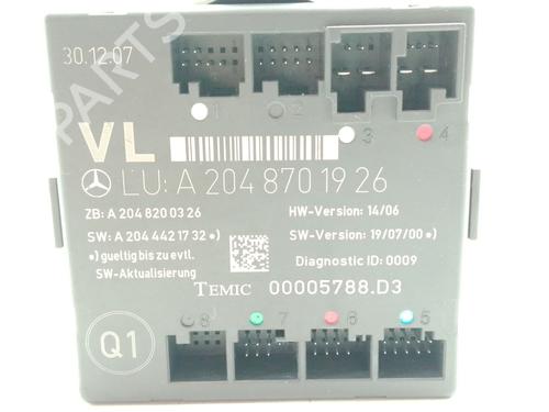 Electronic module MERCEDES-BENZ C-CLASS (W204) C 220 CDI (204.008) | BP38400349M83 - Image 5