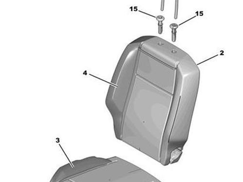Right front seat PEUGEOT RIFTER e-Rifter | BP38381850C16 - Image 3