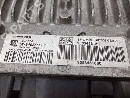 Control unit CITROËN C3 II (SC_) 1.4 HDi 70 (SC8HZC, SC8HR0, SC8HP4) | BP39434638M11 - Image 3