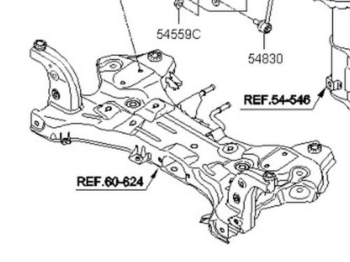 Used Subframe Subframe HYUNDAI i30 (PDE, PD, PDEN) 1.6 CRDi (116 hp) 39685241 39685241