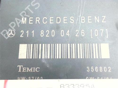 Comfort control module MERCEDES-BENZ E-CLASS (W211) E 270 CDI (211.016) | BP38393868M56 - Image 4