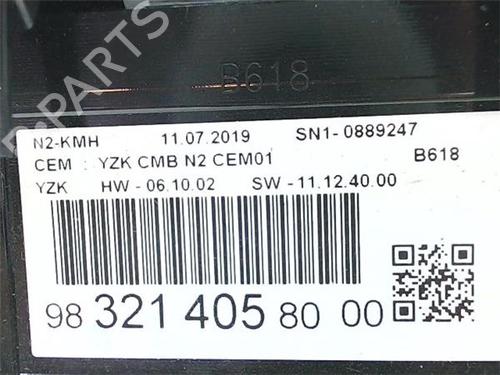 Instrument cluster CITROËN C3 III (SX) 1.5 BlueHDi 100 (SXYHYP, SXYHTU) | BP40085930C47 - Image 2