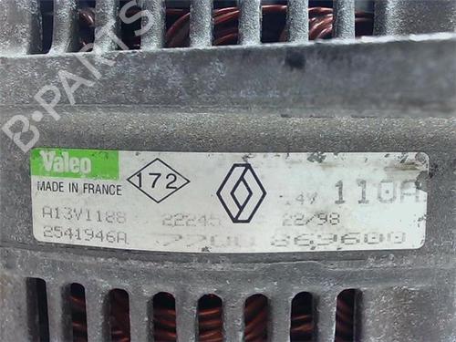 Alternator RENAULT KANGOO (KC0/1_) 1.4 (KC0C, KC0H, KC0B, KC0M) | BP38720223M7 - Image 2