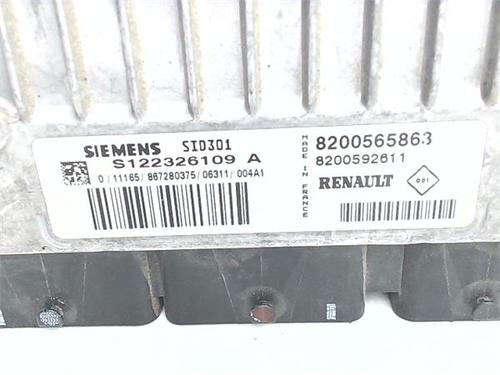Control unit RENAULT MEGANE II Saloon (LM0/1_) 1.5 dCi (LM1F) | BP38400277M11 - Image 4