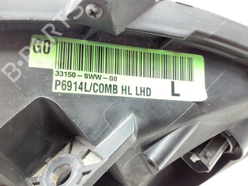 Left headlight HONDA CR-V III (RE_) 2.2 i-CTDi 4WD (RE6) | BP38398283C28 - Image 7