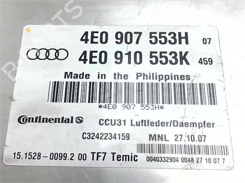 Control unit AUDI A8 D3 (4E2, 4E8) 4.2 TDI quattro | BP38407422M11 - Image 2