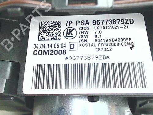 Headlight switch CITROËN C3 II (SC_) 1.4 HDi 70 (SC8HZC, SC8HR0, SC8HP4) | BP39962273I24 - Image 2