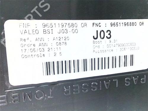 Electronic module PEUGEOT 307 Break (3E) 2.0 HDI 110 | BP38389470M83 - Image 2
