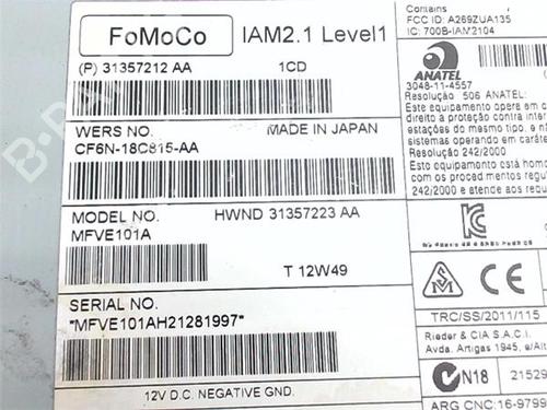 Radio VOLVO V40 Hatchback (525) D2 | BP38363795E6 - Image 2