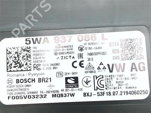Electronic module SKODA OCTAVIA IV (NX3, NN3, PV3) 2.0 TDi | BP38384913M83 - Image 4