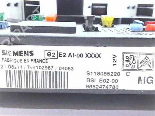 Electronic module PEUGEOT 206+ (2L_, 2M_) 1.4 i (2LKFWA, 2MKFWA) | BP38405646M83 - Image 3