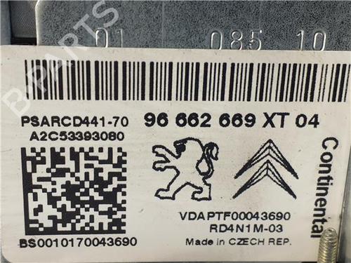 Radio CITROËN C3 II (SC_) 1.4 HDi 70 (SC8HZC, SC8HR0, SC8HP4) | BP39434735E6 - Image 2
