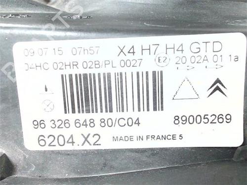 Left headlight CITROËN C5 I (DC_) 2.0 HDi (DCRHZB, DCRHZE) | BP39955954C28 - Image 3